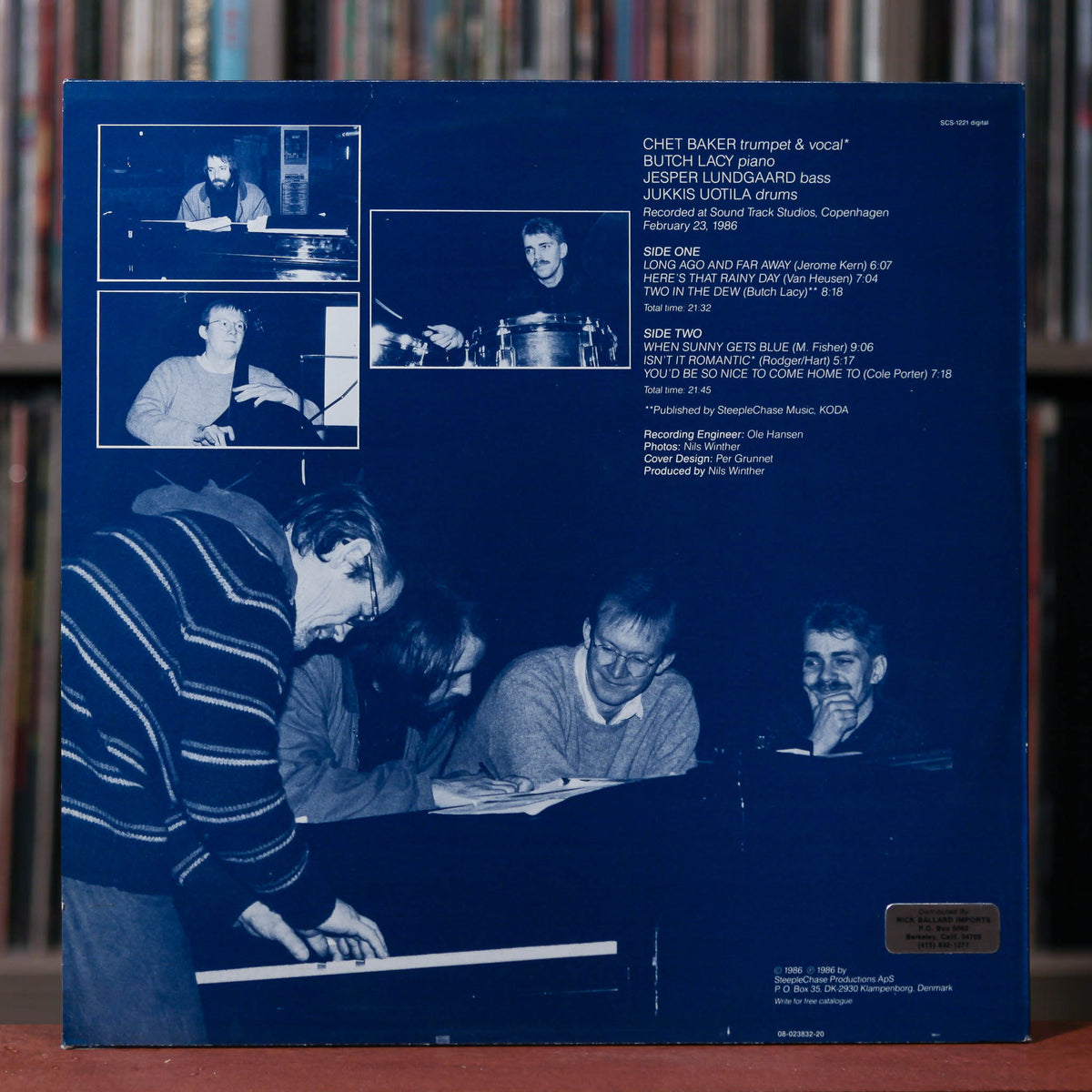 CHET BAKER when sunny gets blue レア　STEEPLE CHASE オリジナル盤　綺麗です。 When Sunny Gets Blue: 0716043122127: TGJones