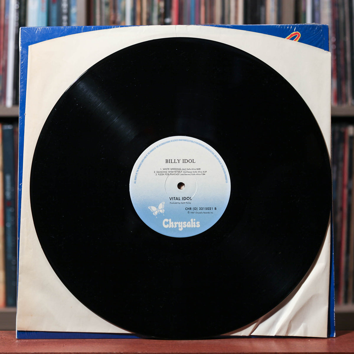 Billy Idol - Vital Idol - 1987 Chrysalis, EX/EX