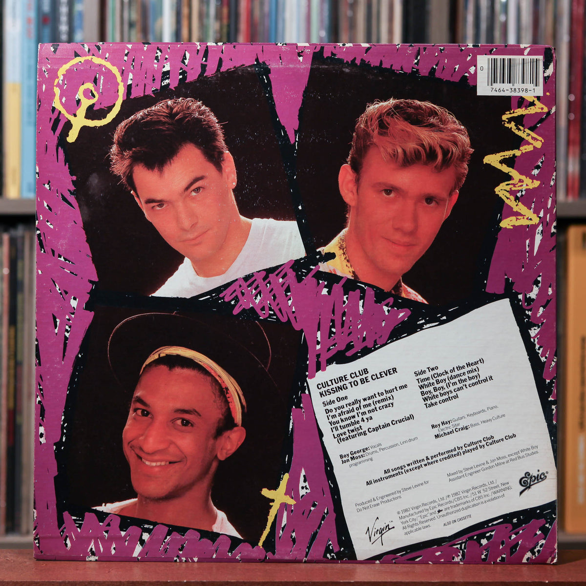 Culture Club - Kissing To Be Clever - 1982 Epic, VG+/VG+