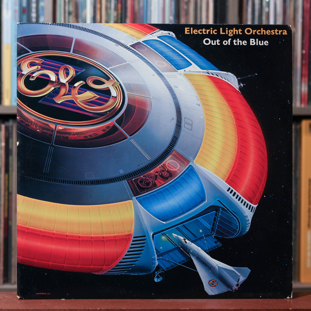 Electric Light Orchestra - Out Of The Blue - 2LP 1977 Jet Records, VG/