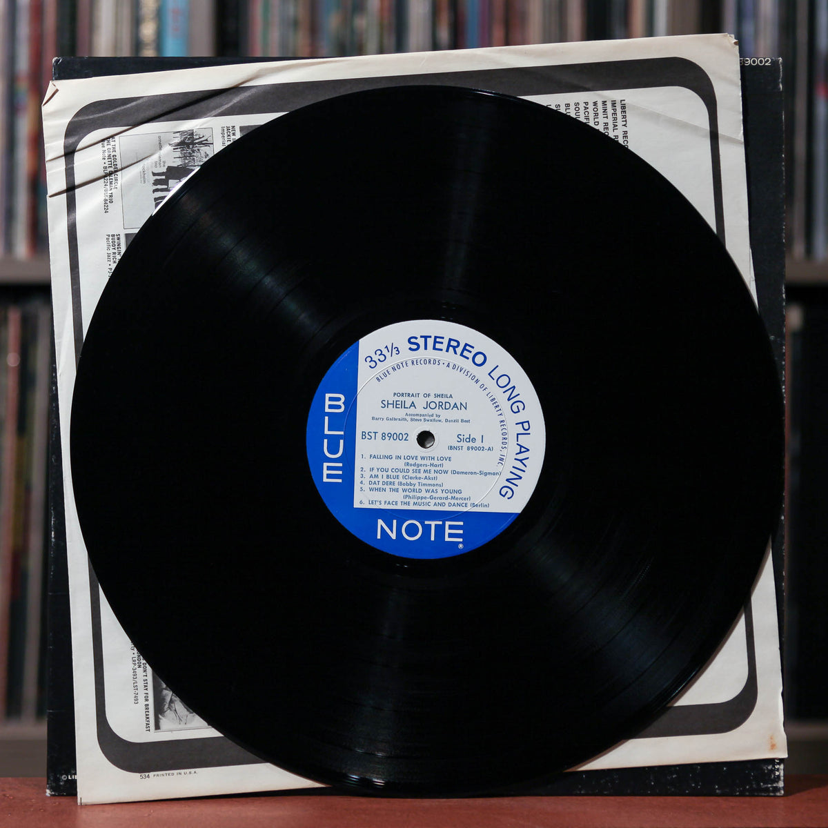 Sheila Jordan - Portrait Of Sheila - 1968 Blue Note, VG/VG+