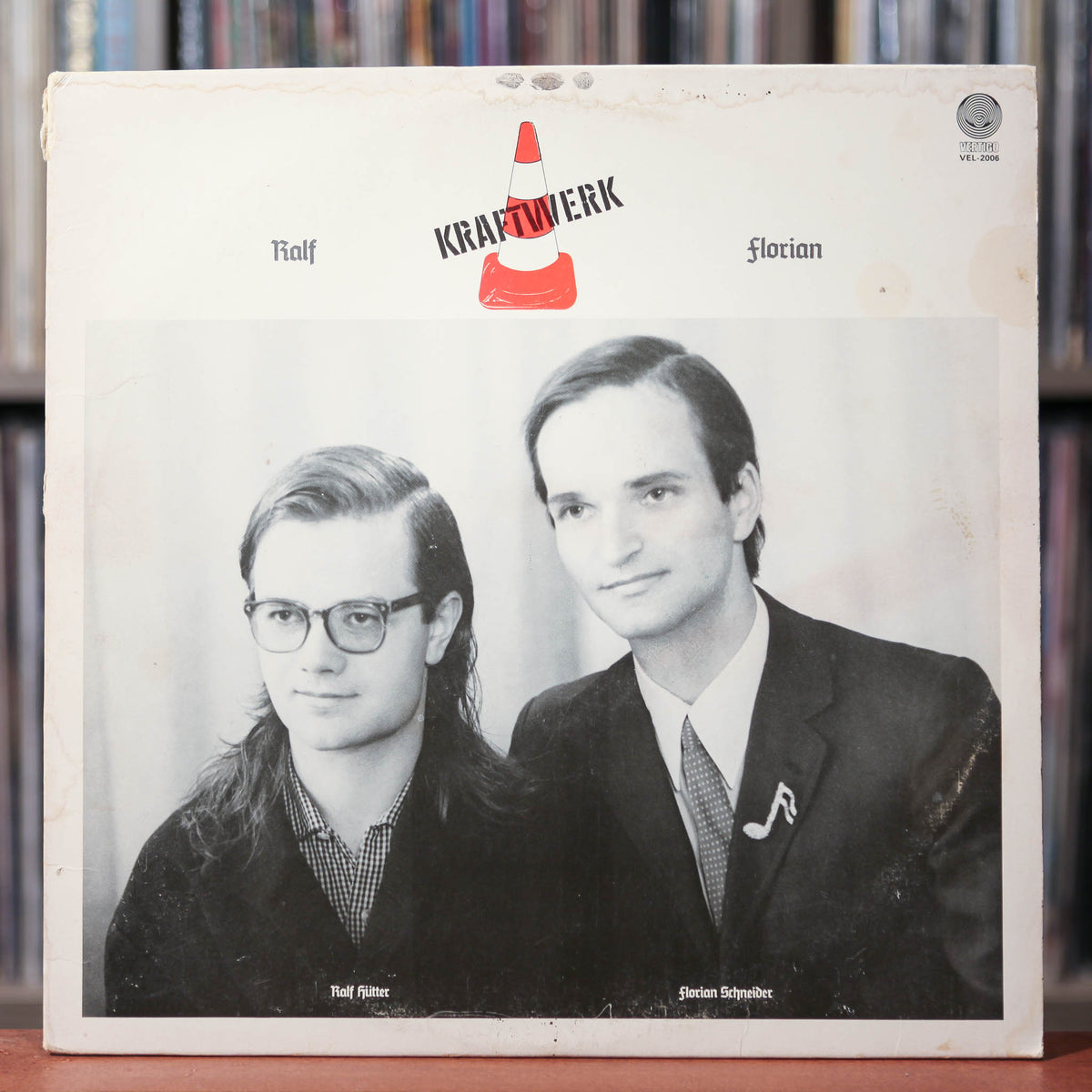 帯Kraftwerk / Ralf & Florian /BT-8102レコード Kraftwerk - Ralf & Florian - 1975 Vertigo, VG/VG