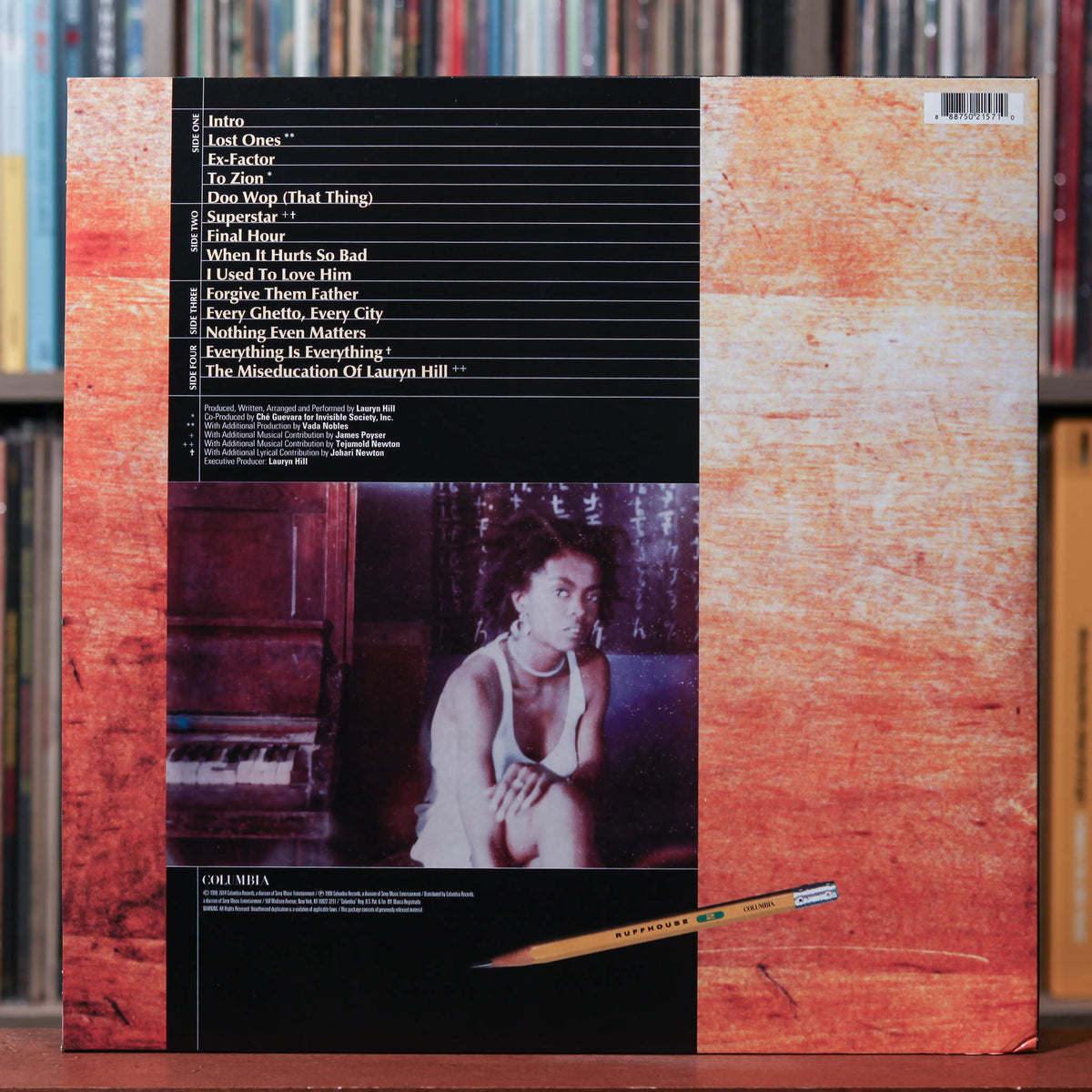 仏2LP Lauryn Hill The Miseducation Of Lauryn Hill (2LP) 88875021571 Ruffhouse Records, C /00520 laurynhillCD_800x.png?v=1752871956