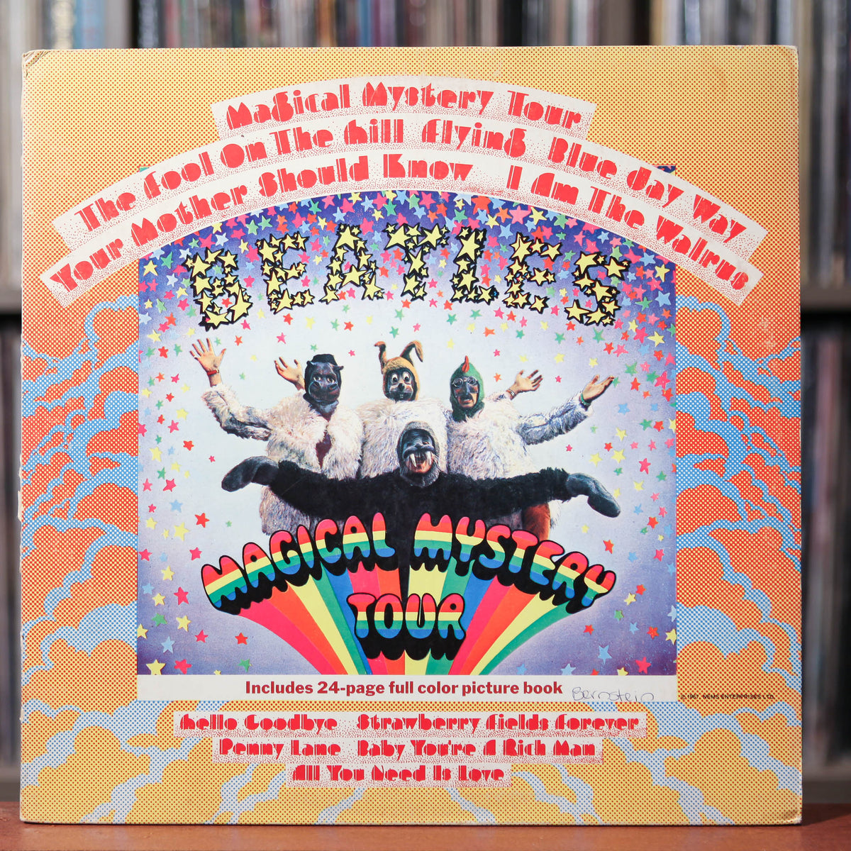 US盤MONO/The Beatles Magical Mystery Tour vintage-vinyl-records-