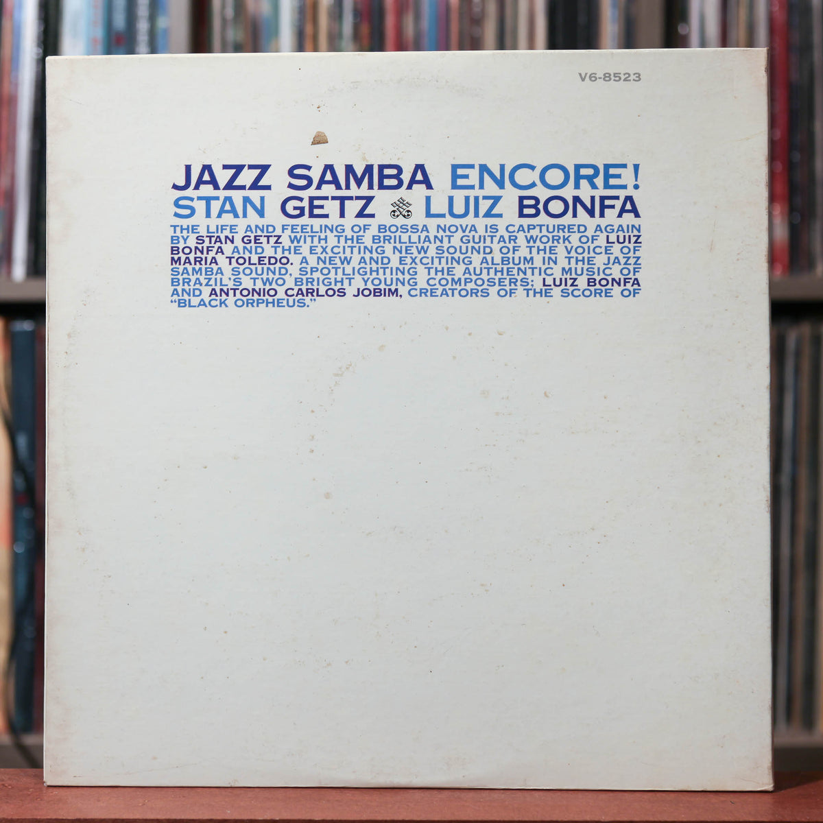 洋楽 JAZZ SAMBA ENCORE! STAN GETZ vintage-vinyl-records-