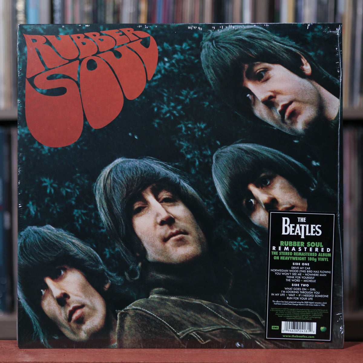 BEATLES★Rubber Soul UK Y/B Parlophone mo The Beatles Collection » Rubber Soul, Parlophone, PCS 3075.