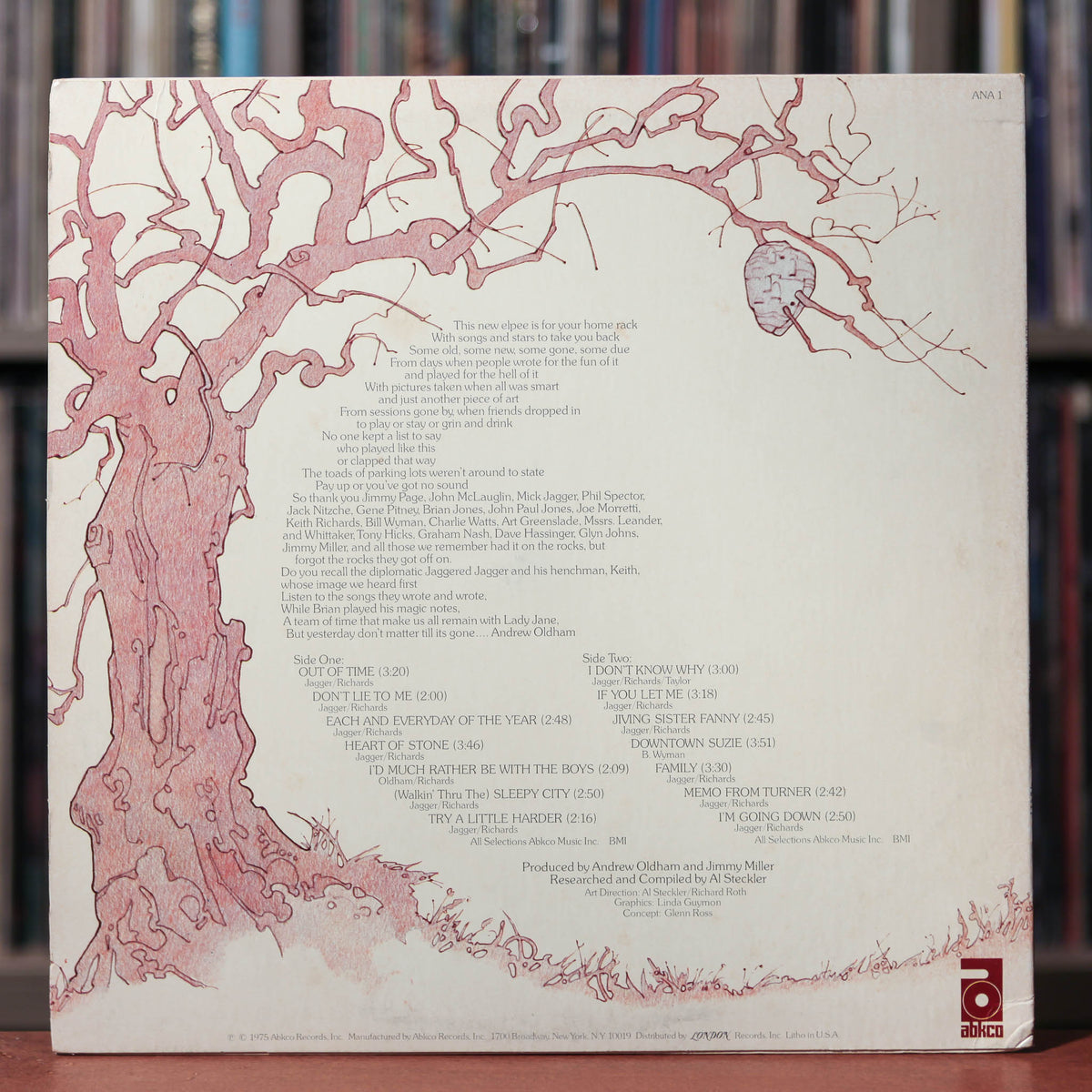 Rolling Stones Metamorphosis 1975 ABKCO, VG+/VG+