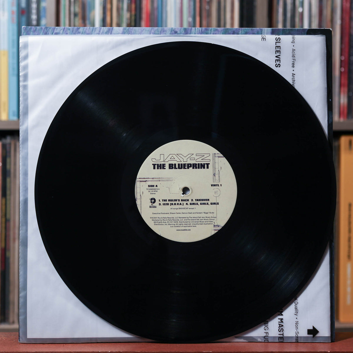 Jay-Z - The Blueprint - 2LP 2001 Roc-A-Fella Records, EX/NM
