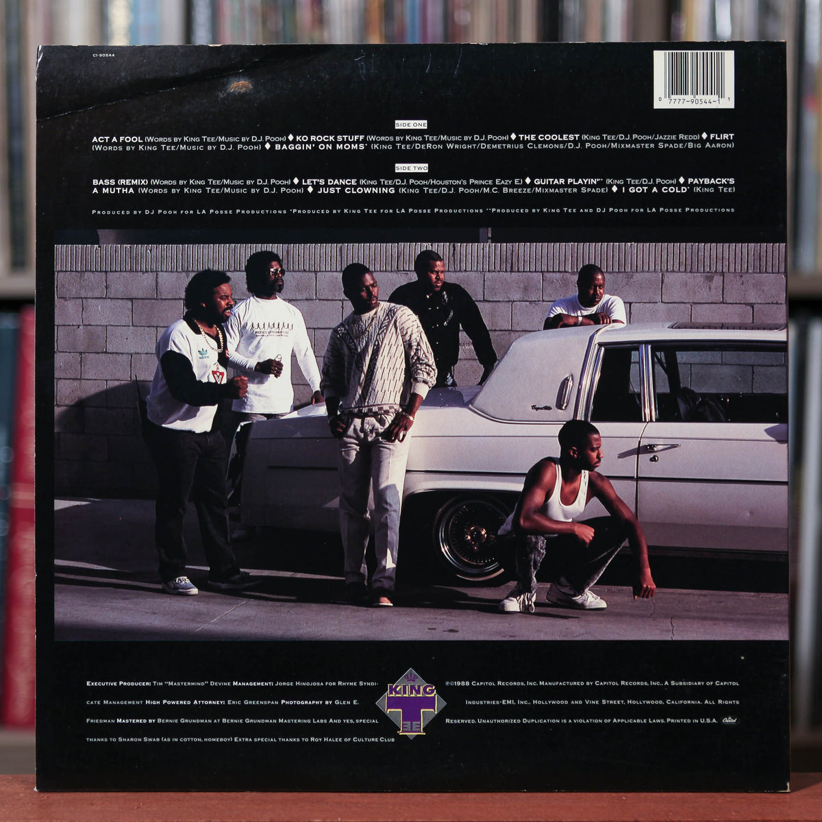 ☆ King Tee – Act A Fool / レコード vintage-vinyl-records-