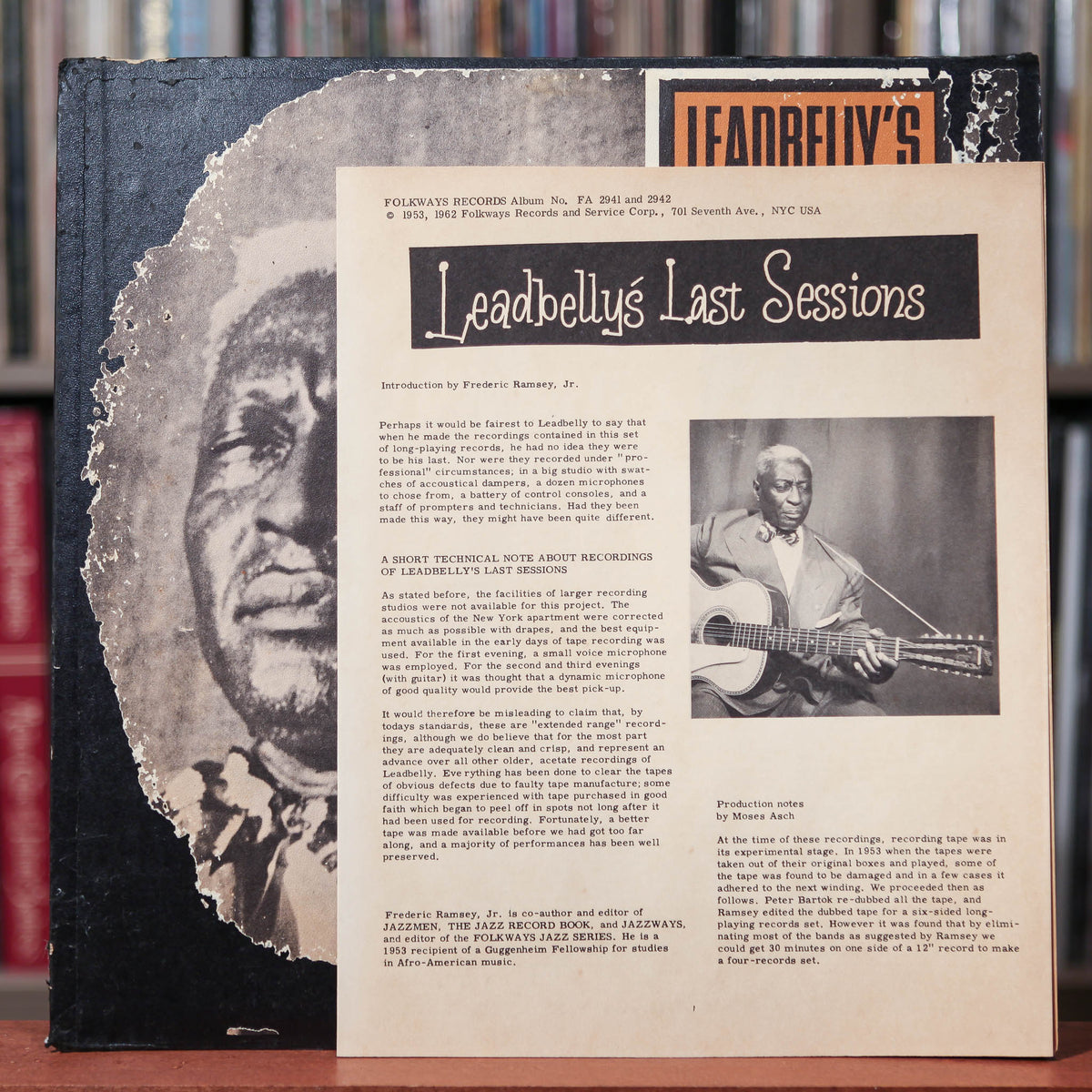 Leadbelly - Leadbelly's Last Sessions Part One - 1962 Folkways Records
