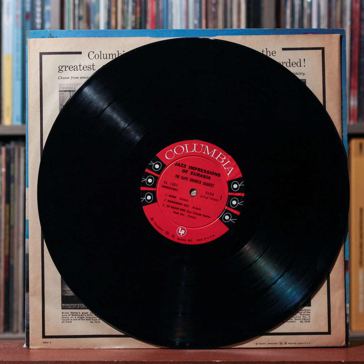 The Dave Brubeck Quartet - Jazz Impressions Of Eurasia - 1958 Columbia