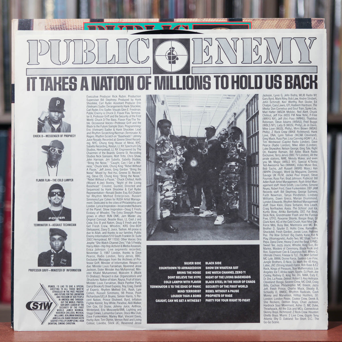 Public Enemy - It Takes A Nation Of Millions To Hold Us Back - 1988 De