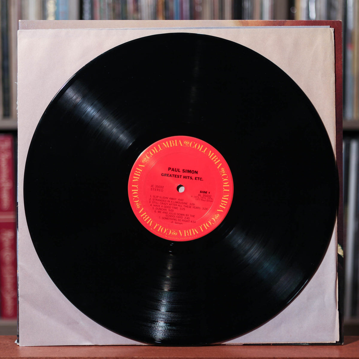 Paul Simon Greatest Hits, Etc. 1977 Columbia, EX/EX