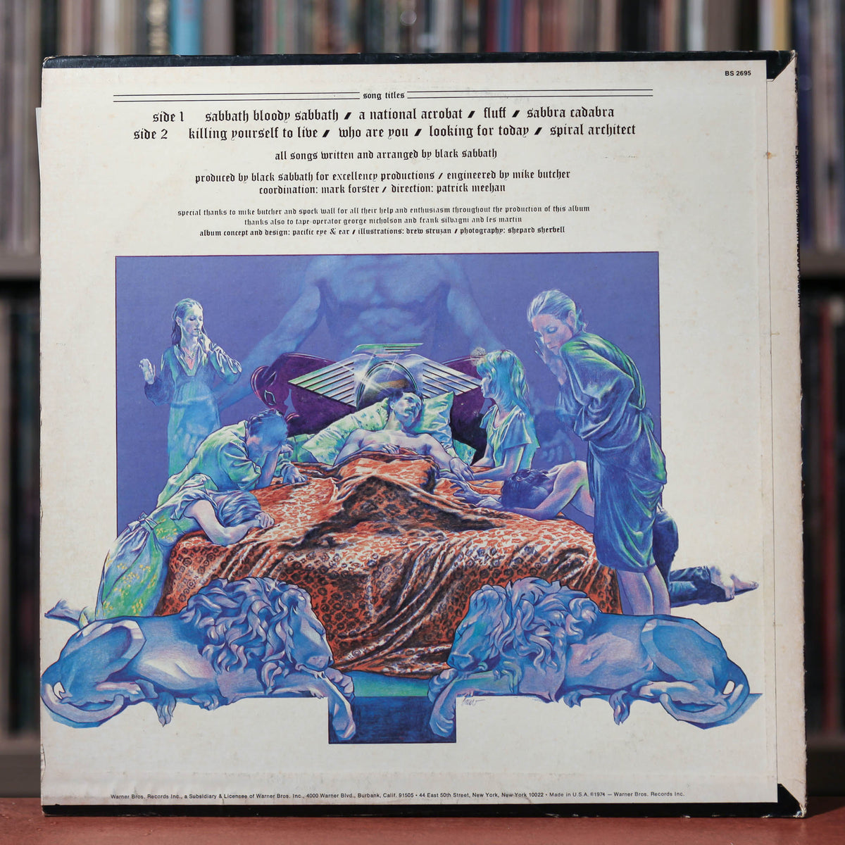 Black Sabbath - Sabbath, Bloody Sabbath - 1974 Warner Bros, VG/VG