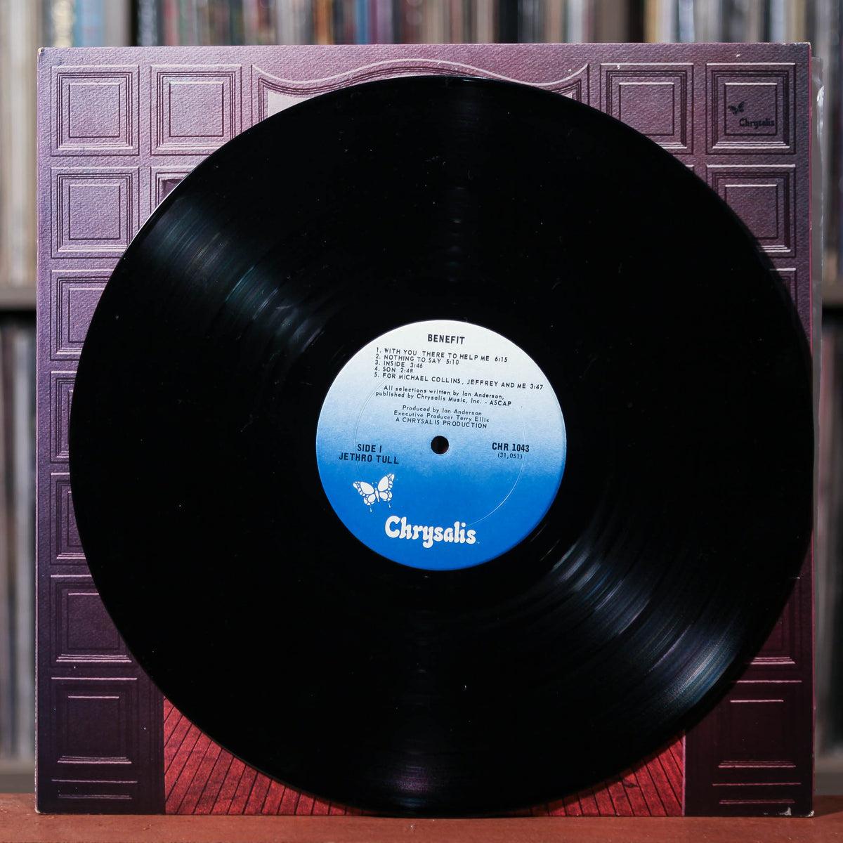 欧LP Jethro Tull Benefit 825646410194 Chrysalis /00260 Jethro Tull – Benefit – Vinyl (LP, Album, Reissue), 1977