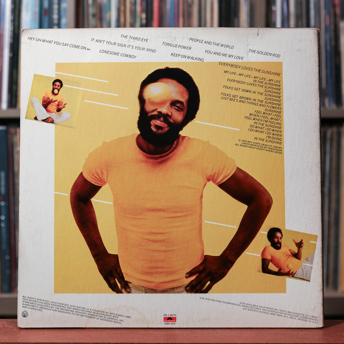Roy Ayers Ubiquity - Everybody Loves The Sunshine - PROMO - 1976 Polyd