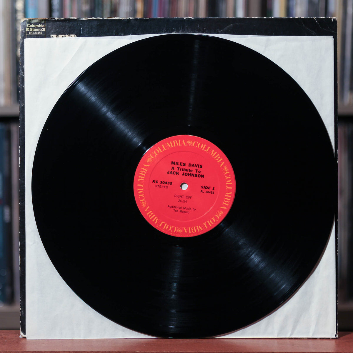 Miles Davis A Tribute To Jack Johnson 1971 Columbia, VG/VG+