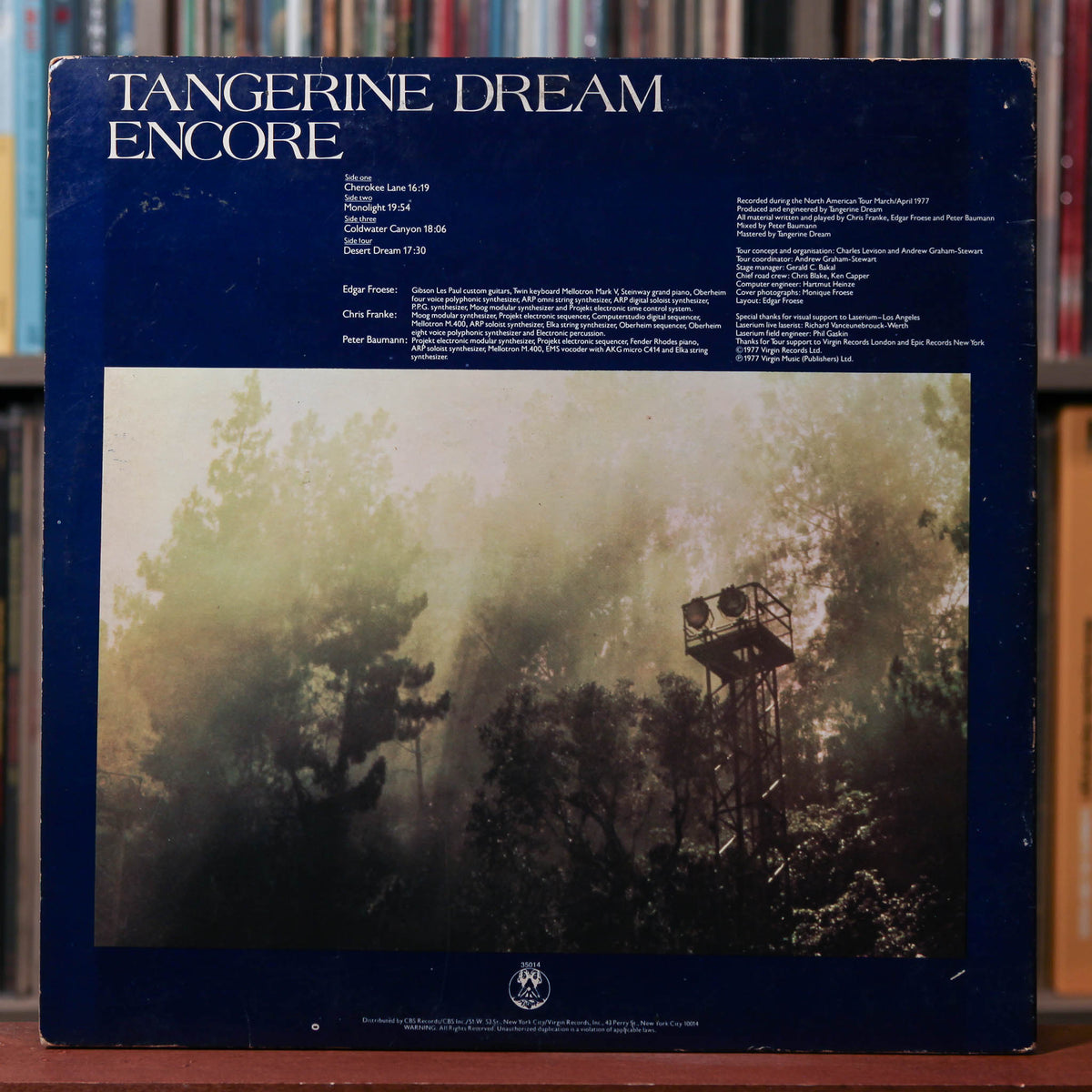 未開封 Tangerine Dream 夏の長崎 2LP