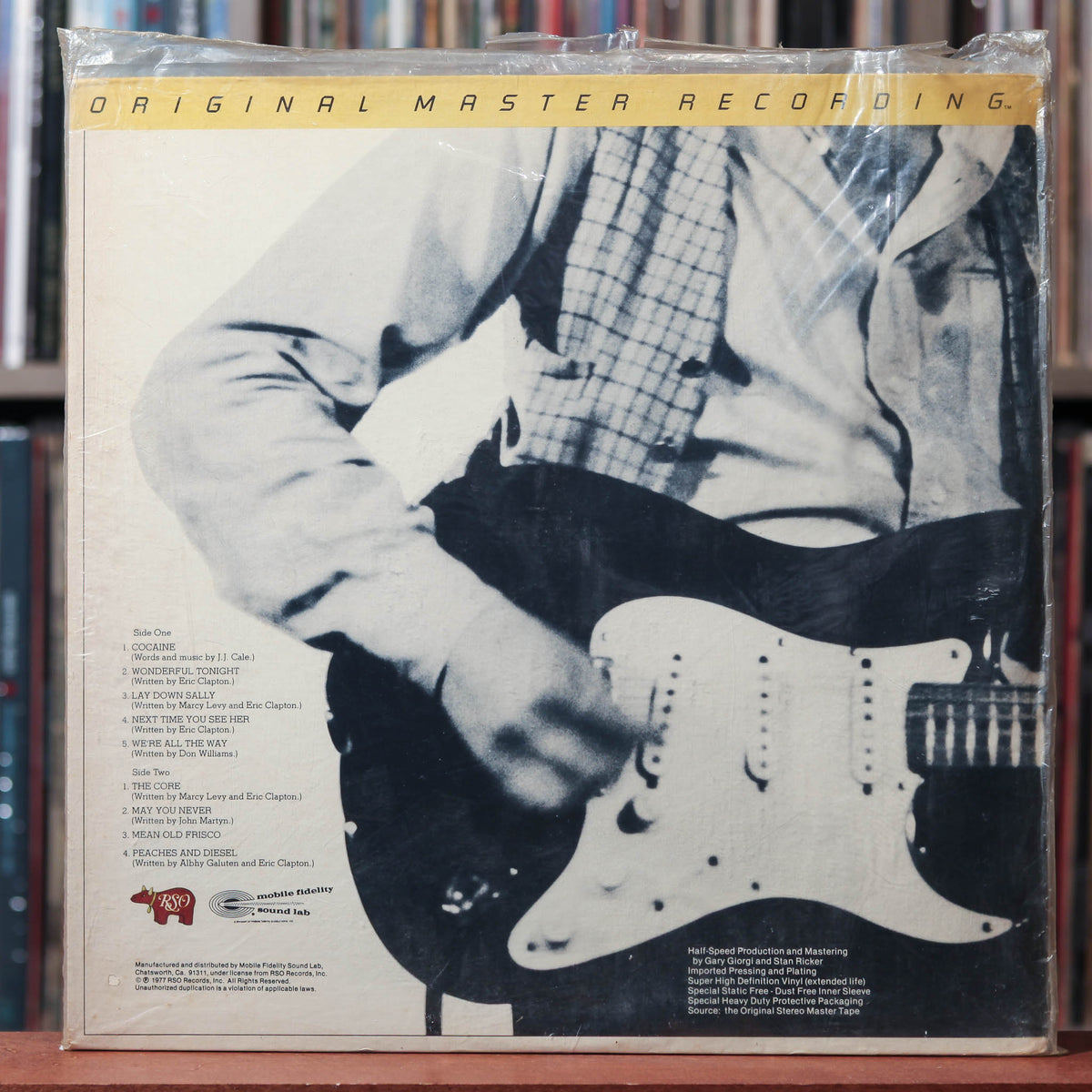 古典 - Slowhand - Clapton Eric 1980 VG+/NM Lab, Sound Fidelity Mobile アート・デザイン・音楽