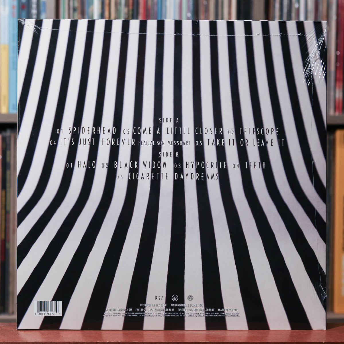 cigarette daydreams vinyl Daydreams while the bands frenetic energy will have you dancing like a maniac in no time Cage The Elephant - Melophobia