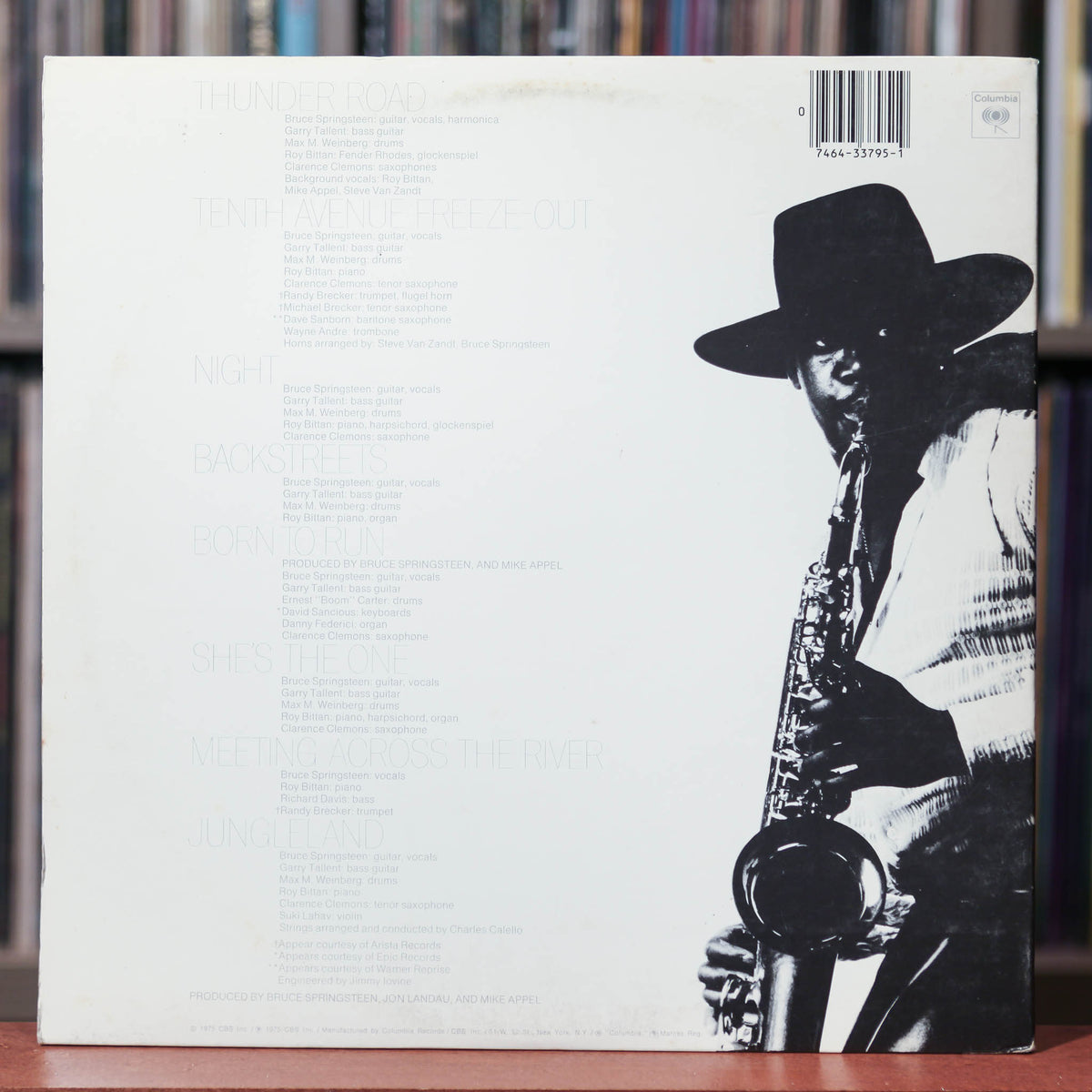 Bruce Springsteen - Born To Run. - 1975 Columbia, VG+/EX