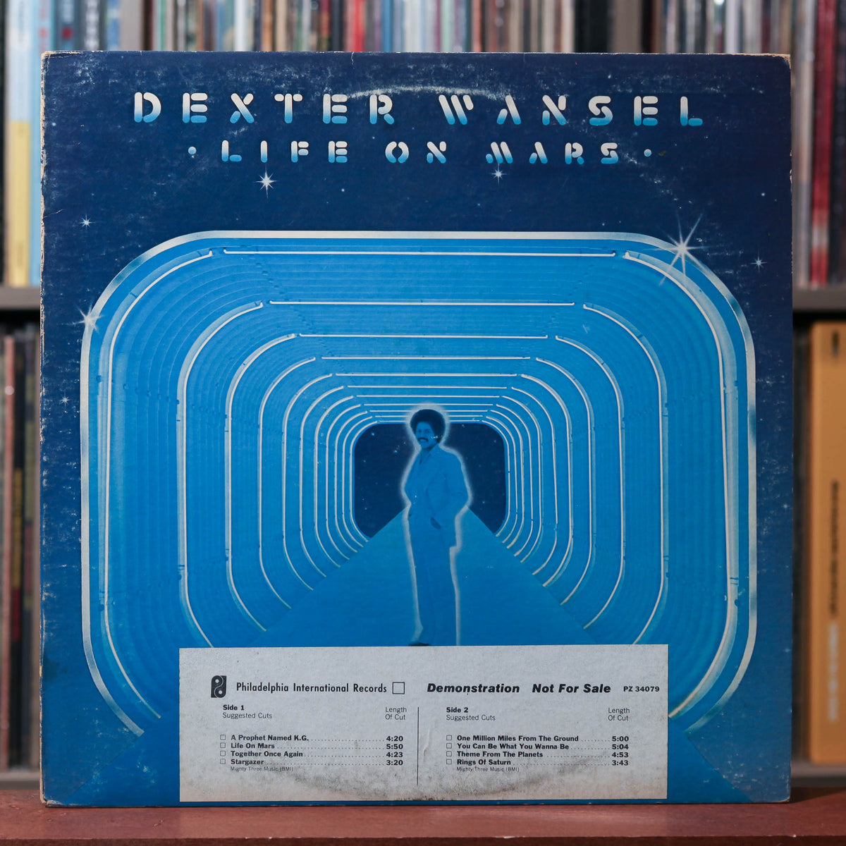 Dexter Wansel - Life On Mars - WHITE LABEL PROMO 1976 Philadelphia Int