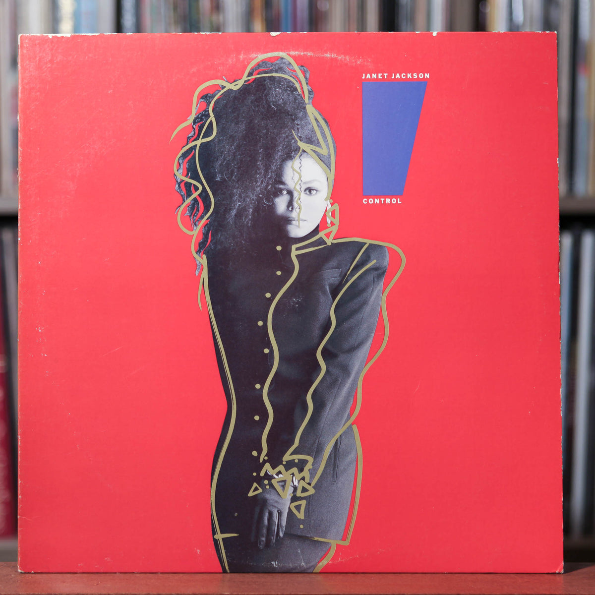 Janet Jackson - Control - 1986 A&M, VG/EX