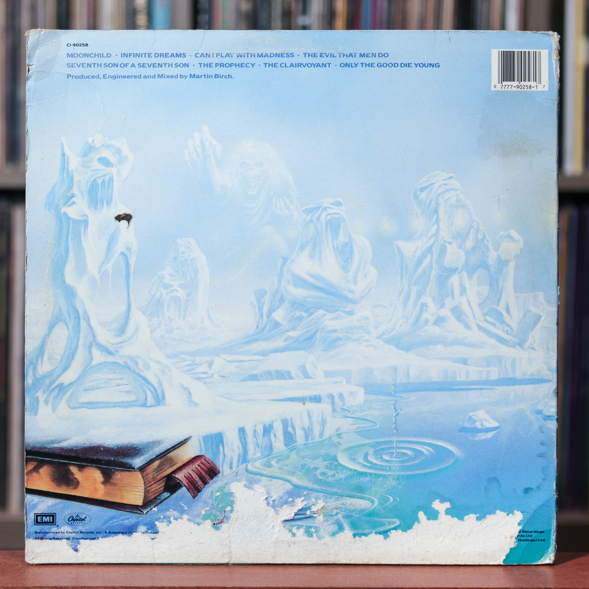 米LP Iron Maiden Seventh Son Of A Seventh Son C190258 CAPITOL /00260 Lp Iron Maiden Seventh Son Of A C190258 Capitol /00260 | eBay