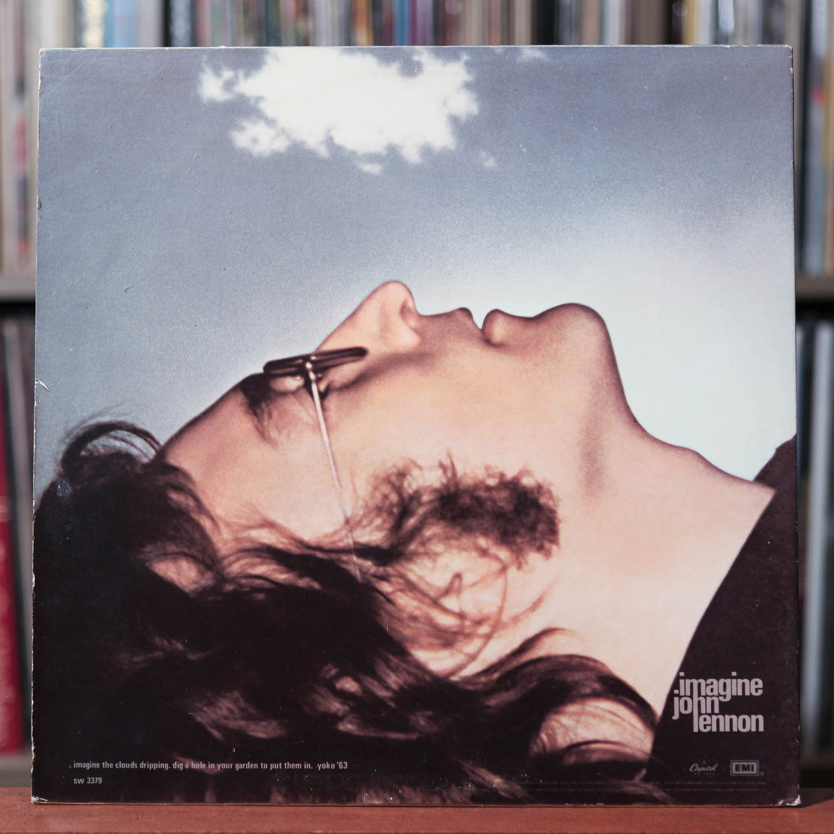 ジョン・レノン ミュージアム imagine ポスター 1980's Imagine: John Lennon 額入りポスター - アンティーク