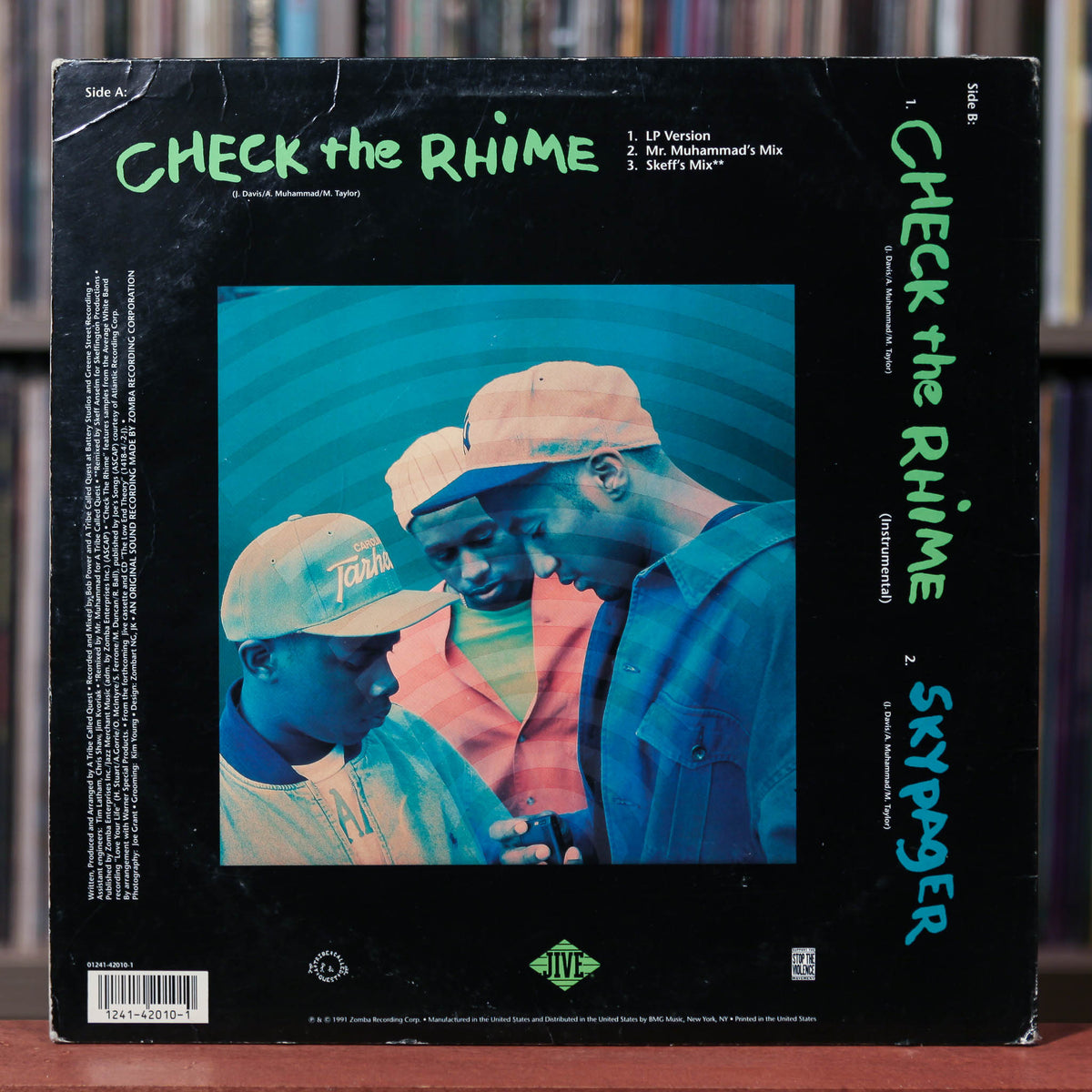 A Tribe Called Quest Check The Rhime 1991 Jive, VG/VG