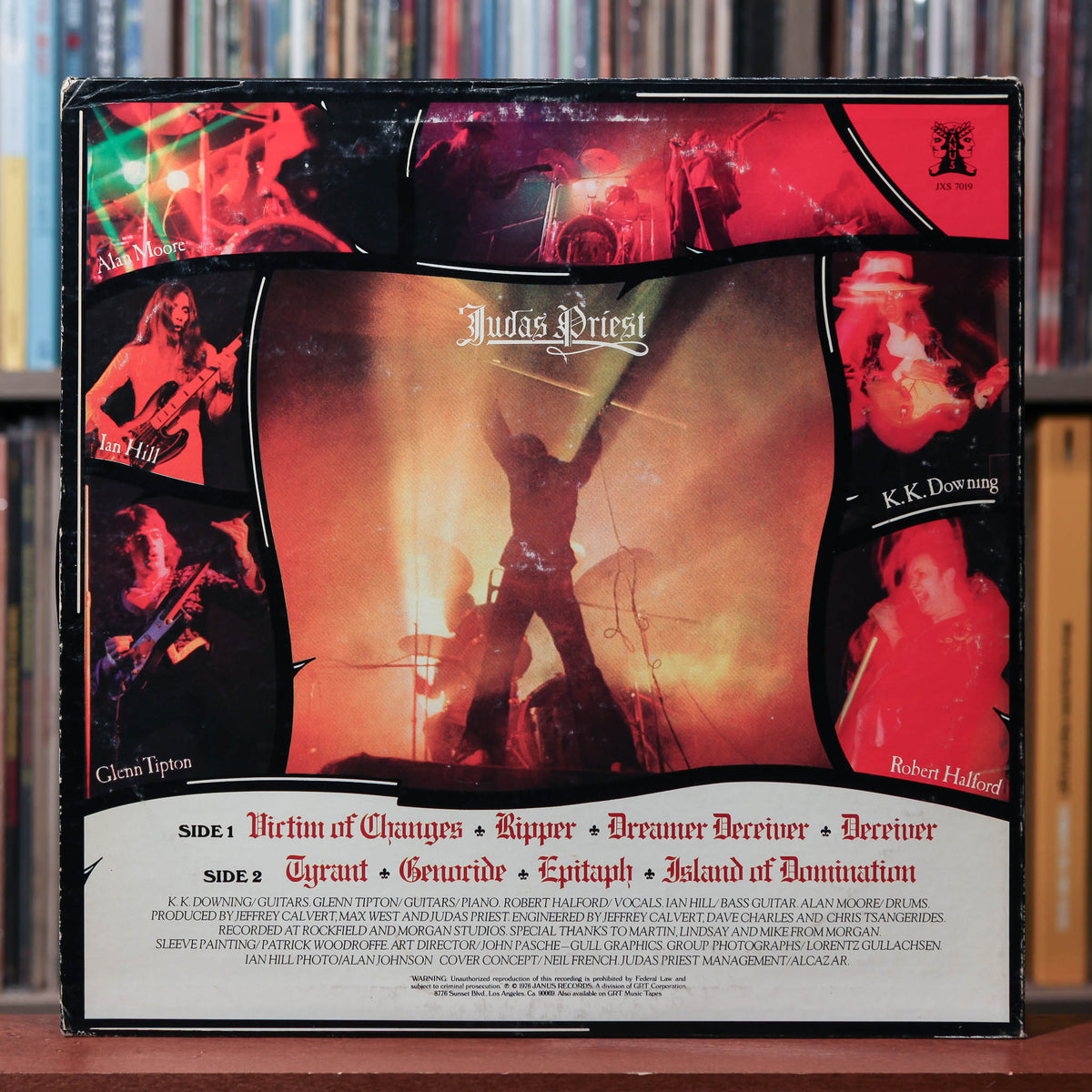 Judas Priest - Sad Wings Of Destiny - 1976 Janus Records, VG/VG