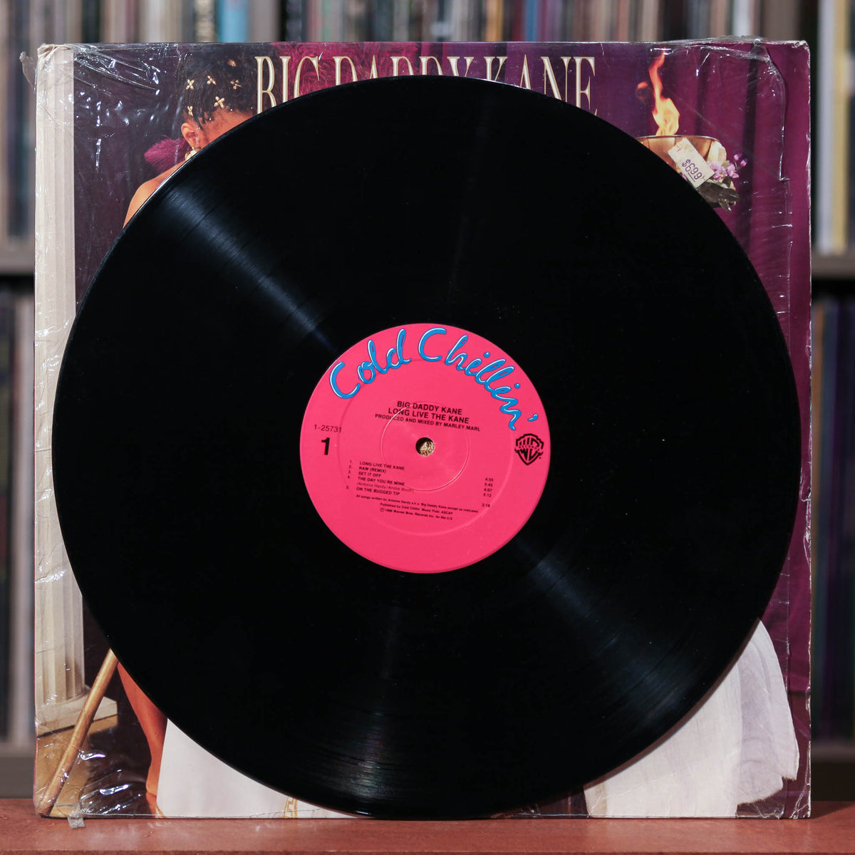Big Daddy Kane - Long Live The Kane - 1988 Cold Chillin', VG/VG