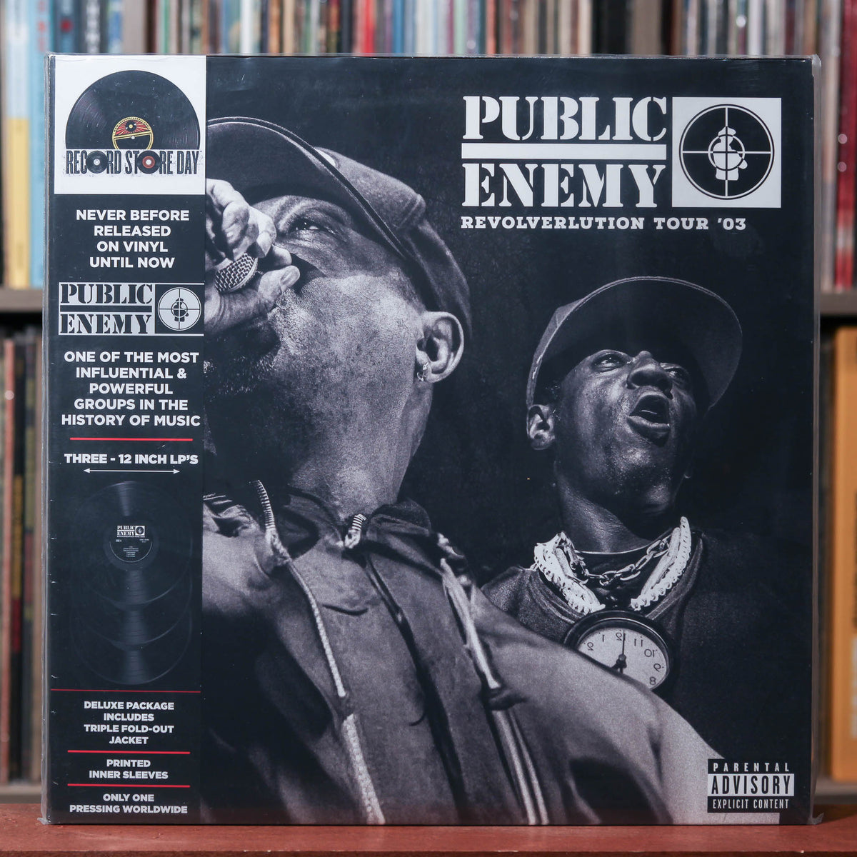 その他 3LP Public Enemy Revolverlution Tour 2003 783743A Culture Factory /00780 Public Enemy – Revolverlution Tour 2003 – 3 x Vinyl (LP