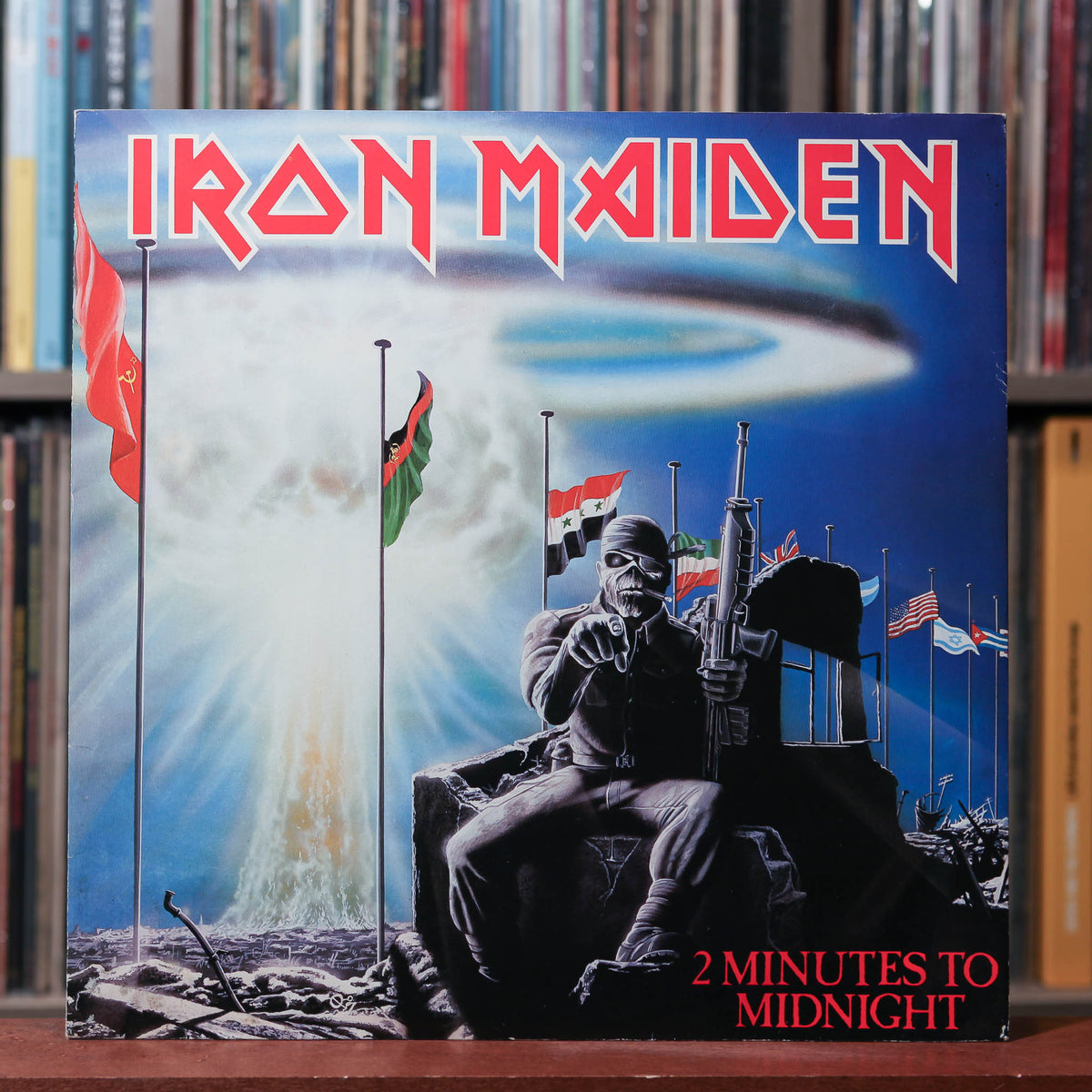 Iron Maiden - 2 Minutes To Midnight - UK 1984 EMI, VG/VG+