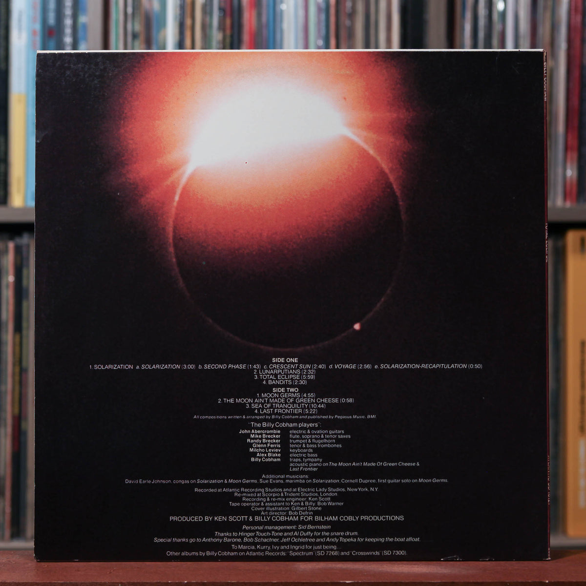 めちゃかっこいい！Billy Cobham Total Eclipse レコード COBHAM,BILLY