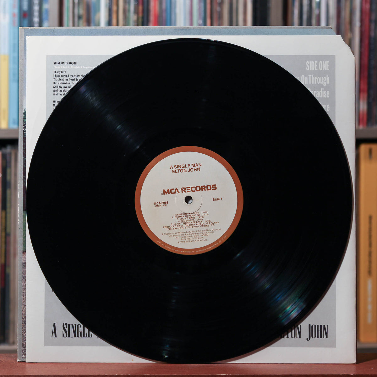 Elton John - A Single Man - 1978 MCA Records, VG/VG