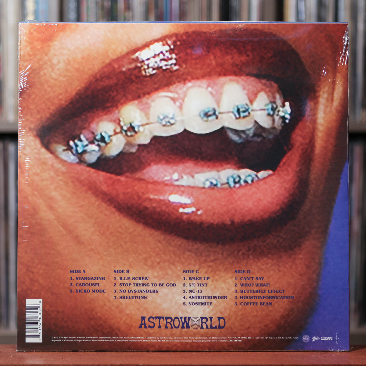 Travis Scott - Astroworld - 2LP - 2018 Epic, SEALED