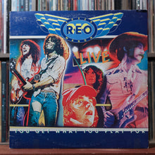 Load image into Gallery viewer, REO Speedwagon - You Get What You Play For - 2LP 1977 Epic, VG/VG 1
