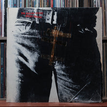 Load image into Gallery viewer, The Rolling Stones - Sticky Fingers - SHRINK HYPE 1971 Rolling Stones, VG/VG 1
