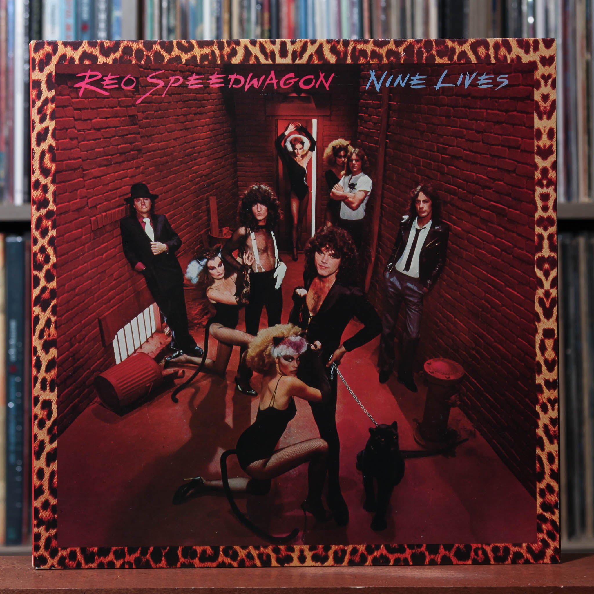 REO Speedwagon - Nine Lives - 1979 Epic, VG+/VG+