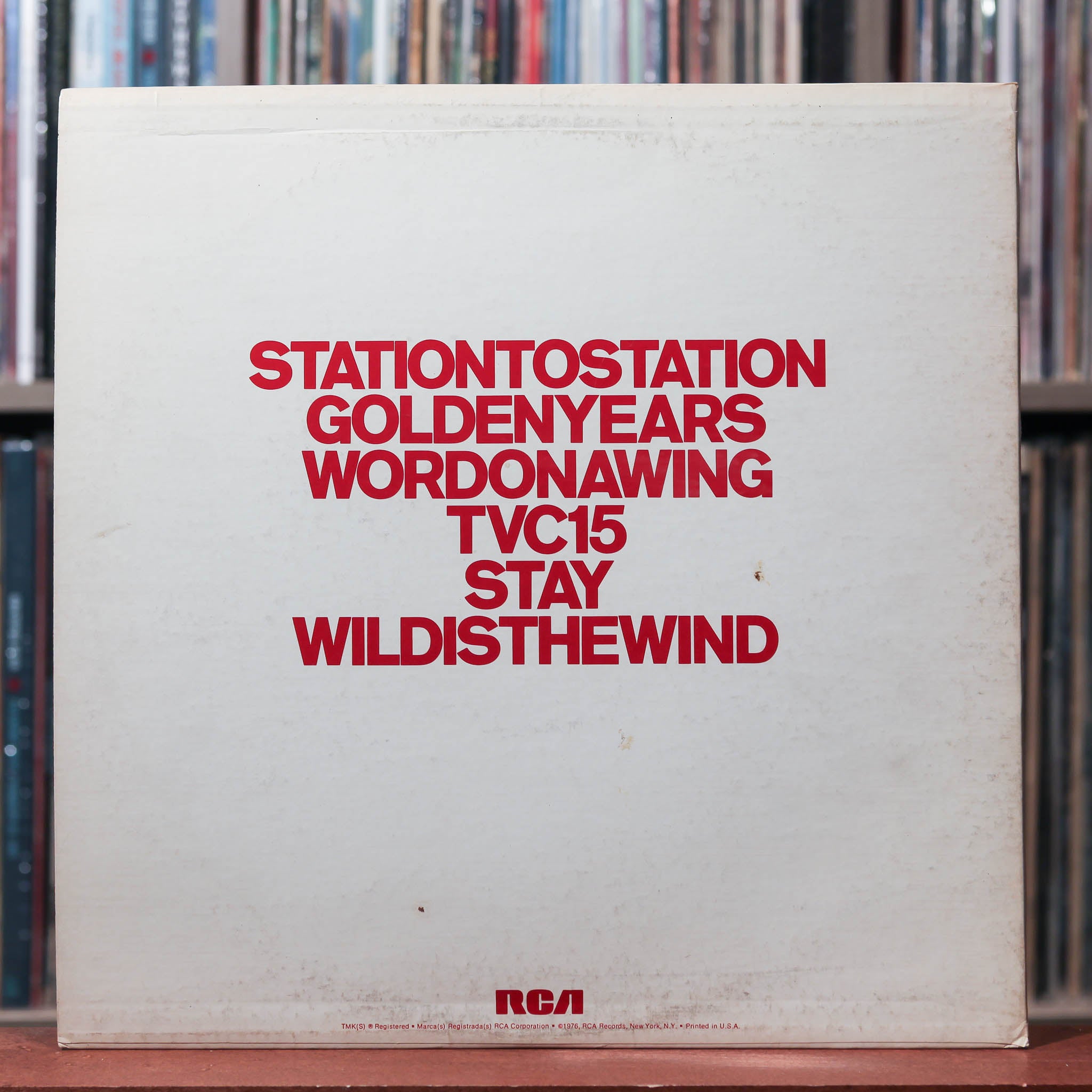 David Bowie - Station To Station - 1976 RCA, VG/VG