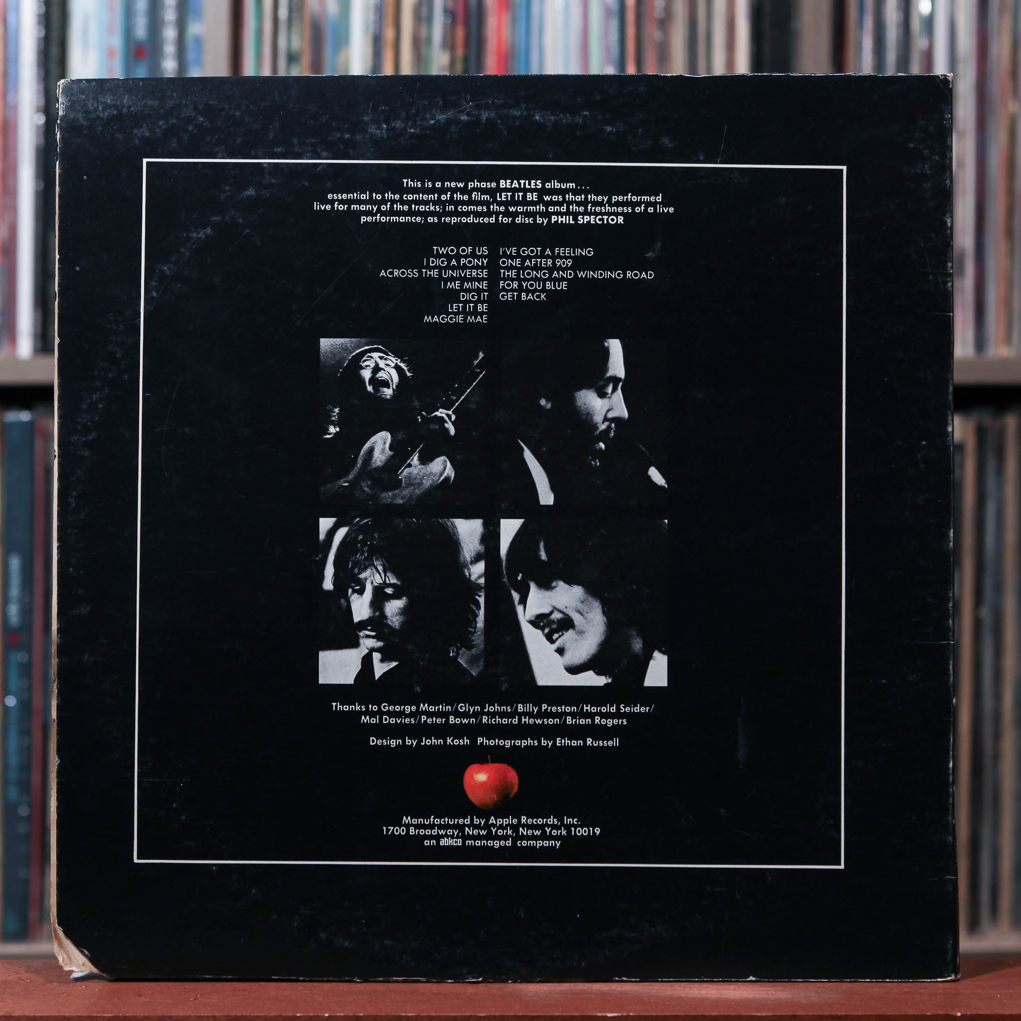The Beatles - Let It Be - US 1970 Apple, VG/VG