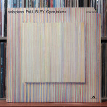 Load image into Gallery viewer, Paul Bley - Open, To Love - 1973 ECM, VG/EX 1
