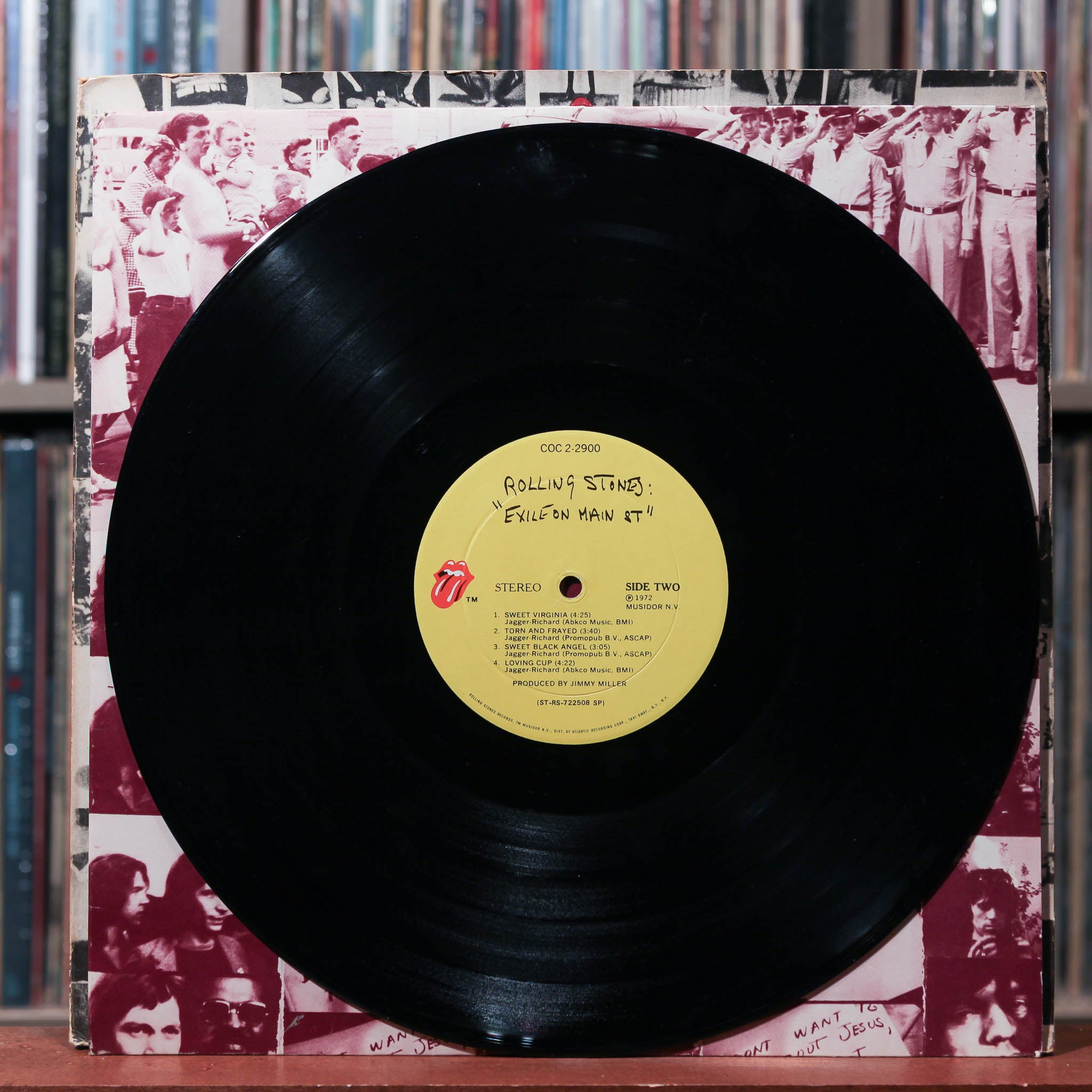 The Rolling Stones - Exile On Main St 2LP - 1972 Rolling Stones, VG/VG