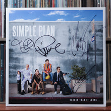Load image into Gallery viewer, Simple Plan - Harder Than It Looks - SIGNED TRANS YELLOW - Canada 2022, SEALED 1

