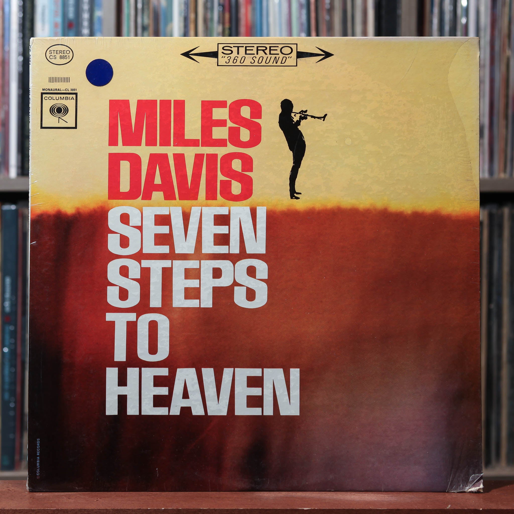 Miles Davis - Seven Steps To Heaven - w/ SHRINK - 1963 Columbia, VG/VG
