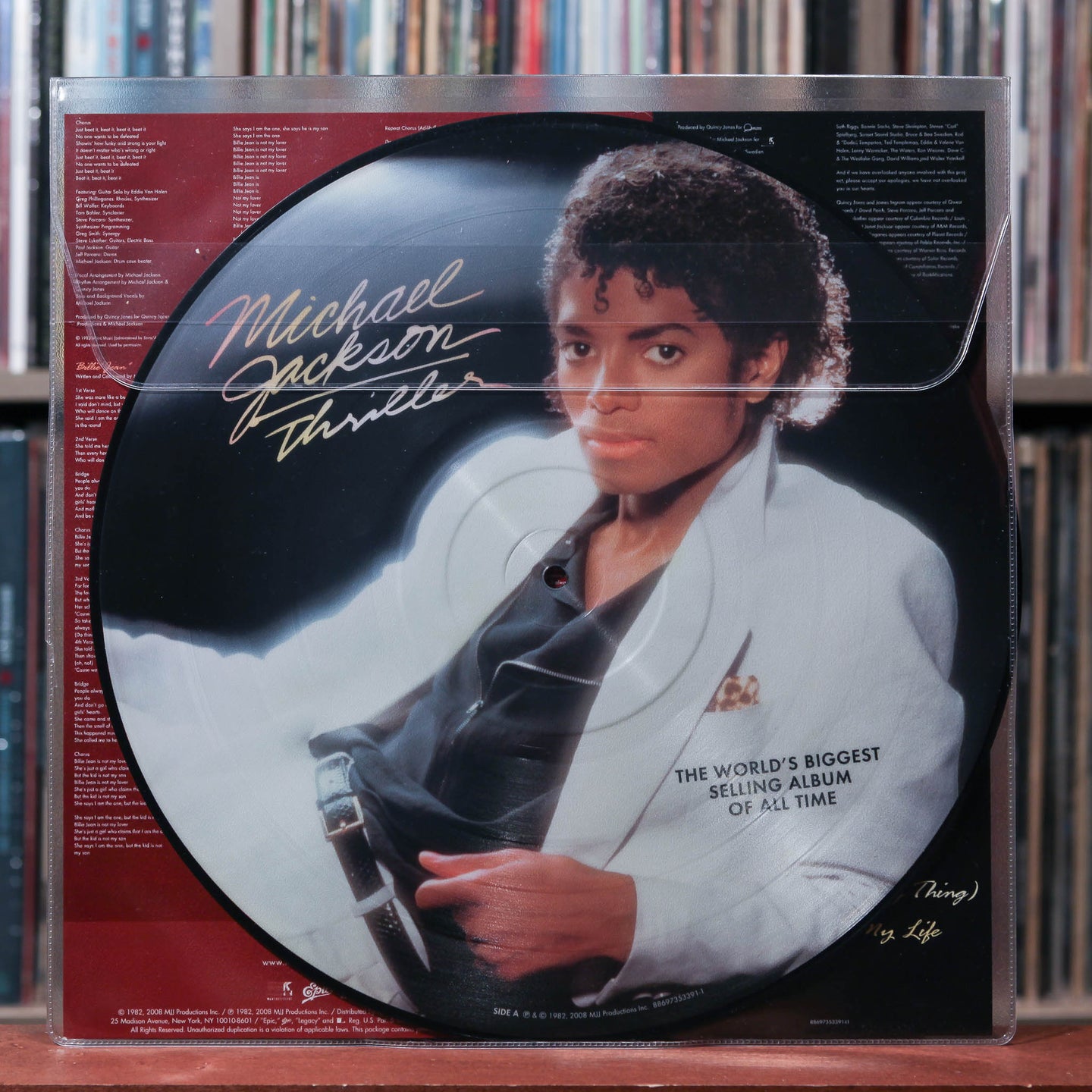 Michael Jackson - Thriller - Limited Edition Picture Disc - 2008 Epic,