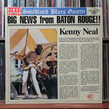 Load image into Gallery viewer, Kenny Neal - Big News From Baton Rouge!! - INSERT 1988 Alligator, EX/EX 1
