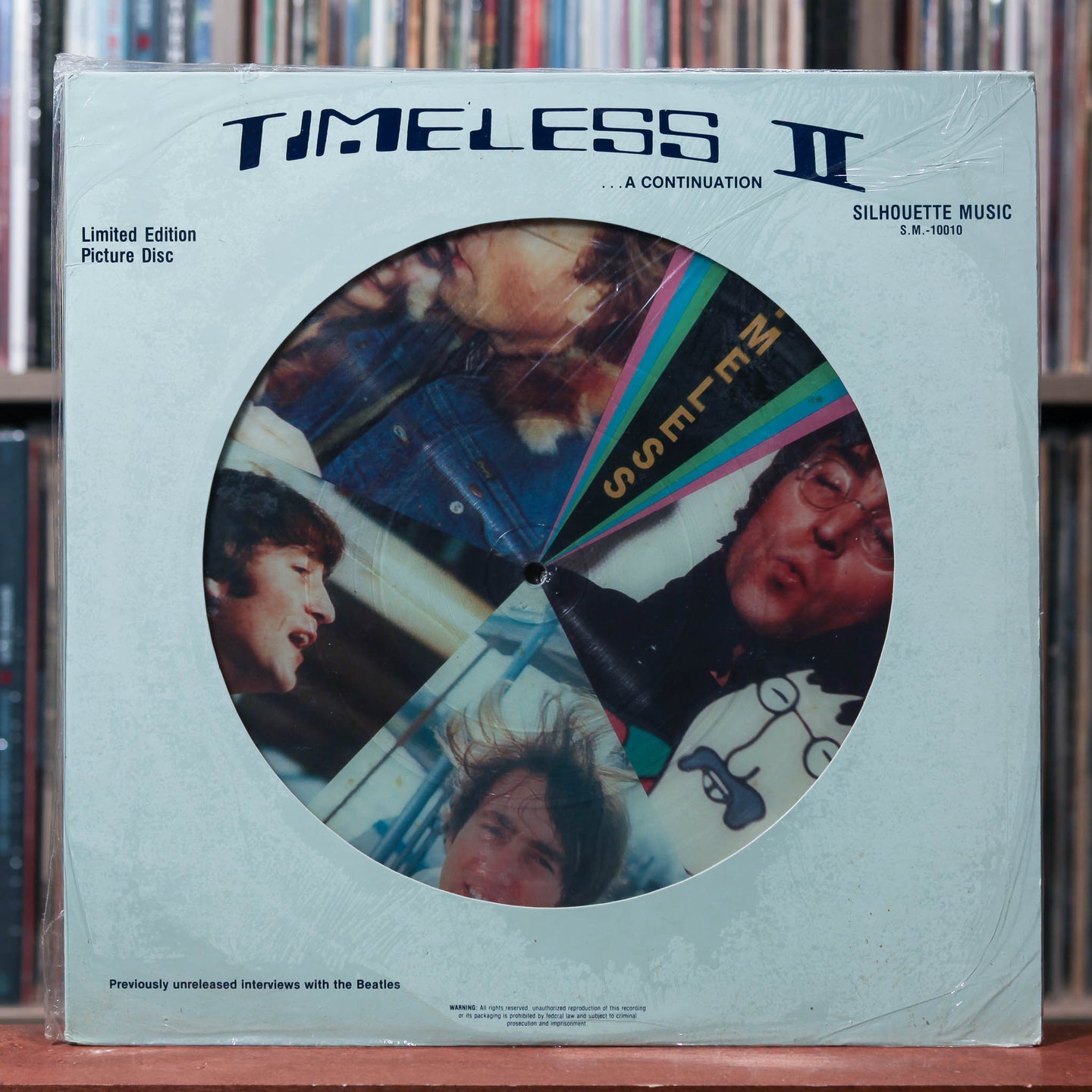 The Beatles - Timeless II . . . A Continuation - Picture Disc - Rare P