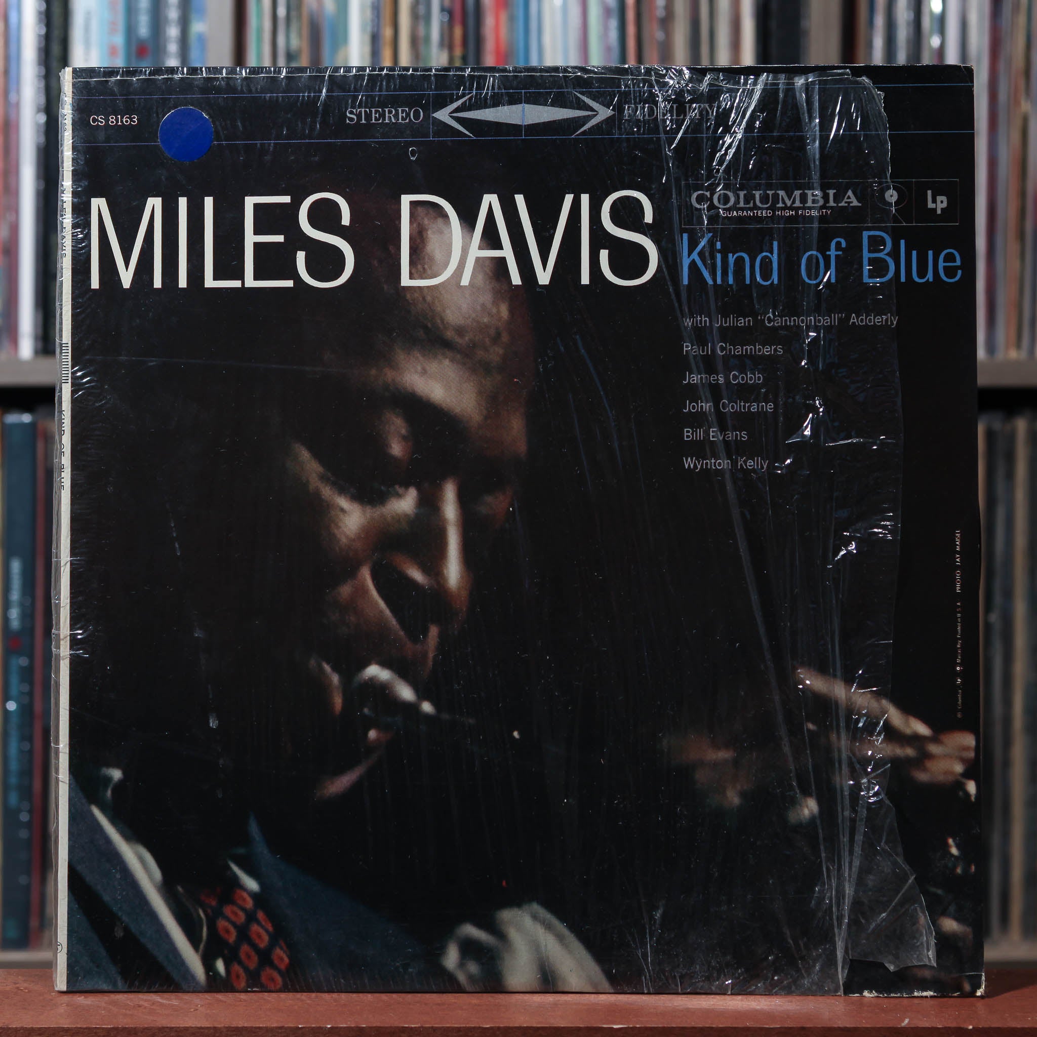 Miles Davis - Kind Of Blue - w/ SHRINK - 1971 Columbia, VG+/VG